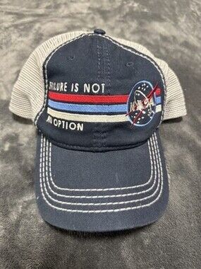 Failure is Not an Option Cap Nasa Cap Adjustable Snap Back Baseball Cap